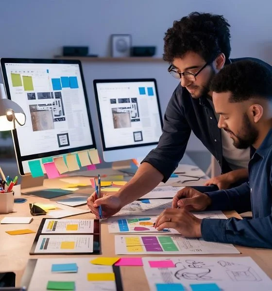 Premium abstract campaign visual for Triallo 2